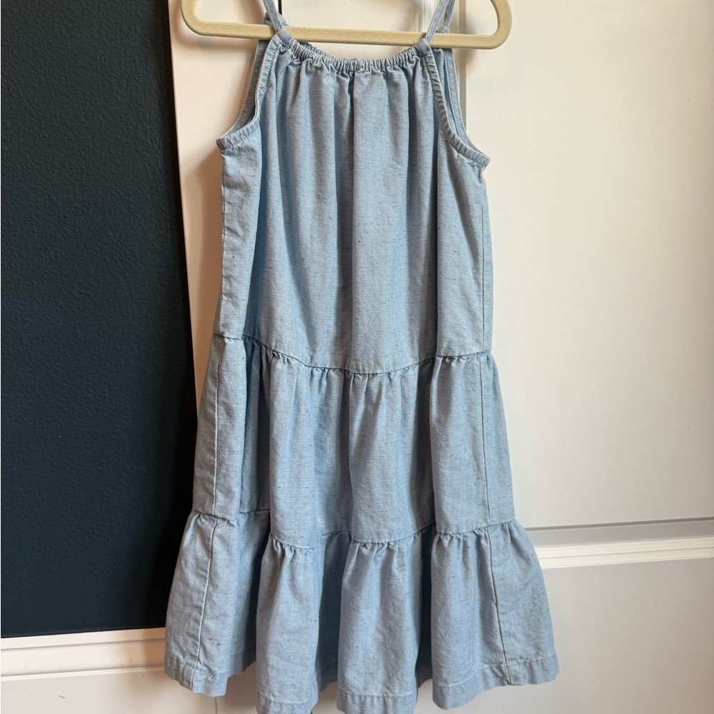 Hannah Andersson - Jean swing dress - size 120